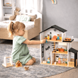 Casa delle bambole in legno BusyKids NORDI