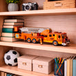 Modellino 3D in legno Veicolo dei pompieri BusyKids