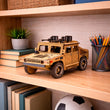 Modellino 3D in legno Veicolo fuoristrada militare BusyKids