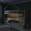 BusyKids Letto a castello MAMI-TWIN con scala contenitore 90 x 200 cm