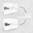 Letto per bambini BK DUDU 2in1 120×60 cm