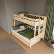 BusyKids Letto a castello FOXY-ONE con scala laterale 90 x 200 / 120 x 200 cm