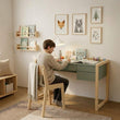 BusyKids YOKO – scrivania per bambini con 3 cassetti e organizer