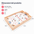 BusyKids Dynamic Arena – Hockey da tavolo in legno per tutta la famiglia