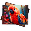 Puzzle in legno Pappagallo BusyKids