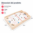 BusyKids Dynamic Arena – Hockey da tavolo in legno per tutta la famiglia