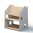 Scaffale Montessori 2-in-1 universale - Bianco