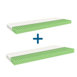 Set di 2: Materasso ortopedico per bambini a 5 zone ADAPTIC