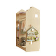 Set - Scaffale + Guardaroba aperto a forma di casa BusyKids