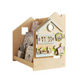 Libreria montessoriana BusyKids - Bianco e Grigio