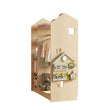 Guardaroba aperto per bambini a forma di casa BusyKids