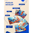 Puzzle in legno Mondo sottomarino BusyKids