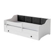 Letto per bambini ERYK-ONE con pannelli morbidi e cassetto contenitore
