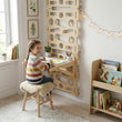 Set completo BusyKids Climbway TRIO MAX 6 in 1: spalliera, scrivania e accessori