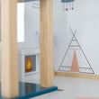 Casa delle bambole in legno BusyKids
