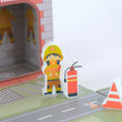 Set di gioco mobile “Caserma dei vigili del fuoco” BusyKids