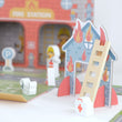 Set di gioco mobile “Caserma dei vigili del fuoco” BusyKids
