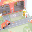 Set di gioco mobile “Caserma dei vigili del fuoco” BusyKids