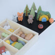 Figurine in legno Montessori "Set Foresta"