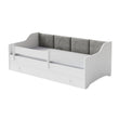 Letto per bambini ERYK-ONE con pannelli morbidi e cassetto contenitore