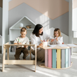 Set di altalena e tavola bifacciale BusyKids