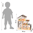 Casa delle bambole in legno BusyKids NORDI