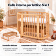 BusyKids MIRACLE culla interna per lettino 5 in 1