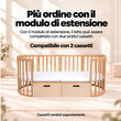 BusyKids MIRACLE prolunga per lettino 7 in 1 con elemento aggiuntivo del materasso