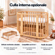 BusyKids MIRACLE 5 in 1 lettino evolutivo con materasso