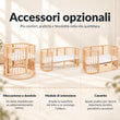 BusyKids MIRACLE 7 in 1 lettino evolutivo con materasso