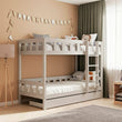 BusyKids Letto a Castello TOTO-TWIN con Scala – per due bambini 200 × 90 cm