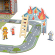 Set di gioco mobile “Caserma dei vigili del fuoco” BusyKids