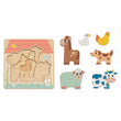 Puzzle multilivello per bambini "Fattoria" BusyKids
