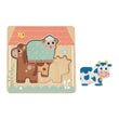 Puzzle multilivello per bambini "Fattoria" BusyKids