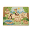 Puzzle Sorter con Animali in legno per bambini