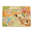 Puzzle per bambini BusyKids - "Fattoria"