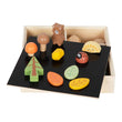 Figurine in legno Montessori "Set Foresta"