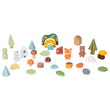 Figurine in legno Montessori "Set Foresta"