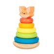 Piramide in legno per bambini "Volpina" BusyKids