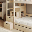 BusyKids Letto a castello TOTO-TWIN MAX con scala e spazio contenitore 200x90 cm