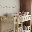 BusyKids Letto a Castello TOTO-TWIN con Scala – per due bambini 200×90 cm