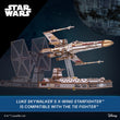 Ugears Set meccanico 3D in legno Star Wars Luke Skywalker X-Wing