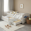 Letto per bambini LUK-MAX con letto supplementare 145 x 80 cm e materasso