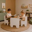 Set di mobili per bambini TIMI: tavolo con una o due sedie
