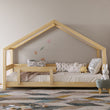 Letto per bambini a forma di casetta BusyKids MIMI-HOUSE con bordino rinforzato