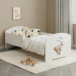 Letto per bambini LUK II con sponda di protezione - 140 x 70/160 x 80 cm