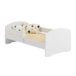 Letto per bambini LUK II con sponda di protezione - 140 x 70/160 x 80 cm