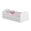 Letto per bambini FALA-ONE con barriera protettiva e cassetto contenitore