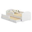 Letto per bambini LUK-MAX con letto supplementare 145 x 80 cm e materasso