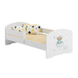 Letto per bambini LUK II con sponda di protezione - 140 x 70/160 x 80 cm